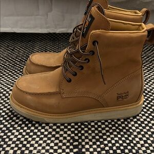 Timberland PRO Men's Brown Leather Boots